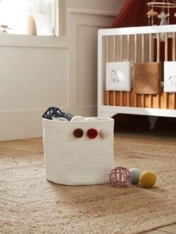 Bac Avec Pompons Naturel - Vertbaudet 9 Bac Avec Pompons Naturel - Vertbaudet -Mobilier Bébé Soldes bac avec pompons 2
