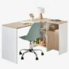 Bureau D'angle Liverpool Blanc - Vertbaudet -Mobilier Bébé Soldes bureau dangle liverpool
