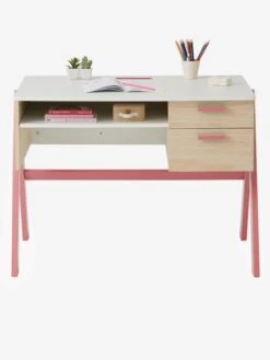 Bureau Enfant Coloriage Rose - Vertbaudet -Mobilier Bébé Soldes bureau enfant coloriage 2