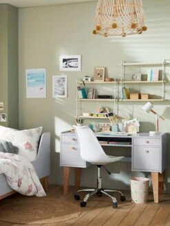 Bureau Enfant LIGNE FJORD Gris/bois - Vertbaudet 9 Bureau Enfant LIGNE FJORD Gris/bois - Vertbaudet -Mobilier Bébé Soldes bureau enfant ligne fjord 3