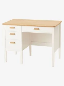 Bureau Enfant MAÎTRE D'ÉCOLE Blanc - Vertbaudet -Mobilier Bébé Soldes bureau enfant maitre decole 2