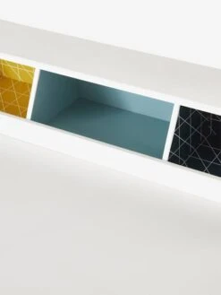 Bureau Maternelle LIGNE FUNNY Bleu - Vertbaudet -Mobilier Bébé Soldes bureau maternelle ligne funny 5