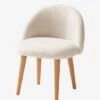 Chaise Fausse Fourrure Maternelle Ivoire - Vertbaudet -Mobilier Bébé Soldes chaise fausse fourrure maternelle
