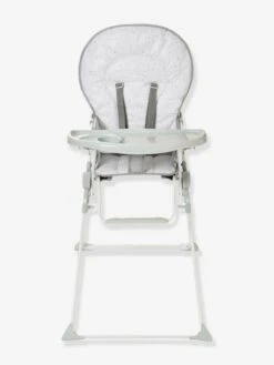 Chaise Haute Easyseat Blanc Clair Imprime - Vertbaudet -Mobilier Bébé Soldes chaise haute easyseat 1