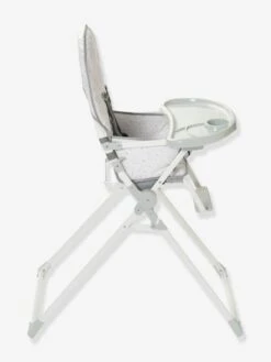 Chaise Haute Easyseat Blanc Clair Imprime - Vertbaudet -Mobilier Bébé Soldes chaise haute easyseat 2