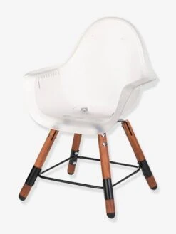 Chaise Haute Evolu 2 + Arceau CHILDHOME Transparent Naturel - Childhome -Mobilier Bébé Soldes chaise haute evolu 2 arceau childhome 1
