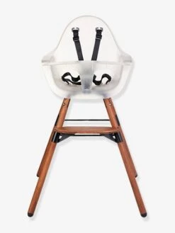 Chaise Haute Evolu 2 + Arceau CHILDHOME Transparent Naturel - Childhome -Mobilier Bébé Soldes chaise haute evolu 2 arceau childhome 3