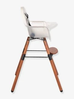 Chaise Haute Evolu 2 + Arceau CHILDHOME Transparent Naturel - Childhome -Mobilier Bébé Soldes chaise haute evolu 2 arceau childhome 5