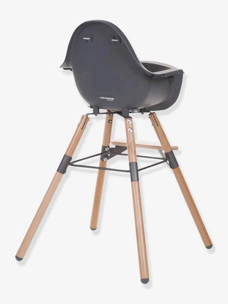 Chaise Haute Evolu 2 CHILDHOME + Coussin Néoprène Anthracite/gris - Childhome 6 Chaise Haute Evolu 2 CHILDHOME + Coussin Néoprène Anthracite/gris - Childhome – Image 4