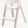 Chaise Haute STOKKE Steps Blanc/naturel - Stokke -Mobilier Bébé Soldes chaise haute stokke steps