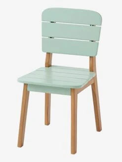 Chaise Maternelle Outdoor/indoor Tropicool Sauge - Vertbaudet -Mobilier Bébé Soldes chaise maternelle outdoorindoor tropicool 4