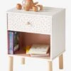 Chevet Enfant LIGNE LÉA Blanc - Vertbaudet -Mobilier Bébé Soldes chevet enfant ligne lea