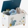 Coffre à Jouets Dinosaure Blanc Imprimé - Vertbaudet 1 Coffre à Jouets Dinosaure Blanc Imprimé - Vertbaudet -Mobilier Bébé Soldes coffre a jouets dinosaure