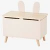 Coffre De Rangement Bunny Rose Clair/bois - Vertbaudet 1 Coffre De Rangement Bunny Rose Clair/bois - Vertbaudet -Mobilier Bébé Soldes coffre de rangement bunny