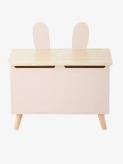 Coffre De Rangement Bunny Rose Clair/bois - Vertbaudet 9 Coffre De Rangement Bunny Rose Clair/bois - Vertbaudet -Mobilier Bébé Soldes coffre de rangement bunny 2