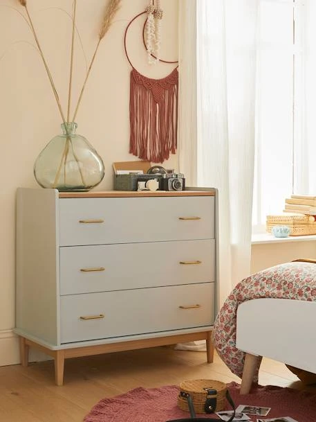 Commode Prof. 42 Cm LIGNE SIXTIES Vert D'eau - Vertbaudet 5 Commode Prof. 42 Cm LIGNE SIXTIES Vert D'eau - Vertbaudet – Image 3