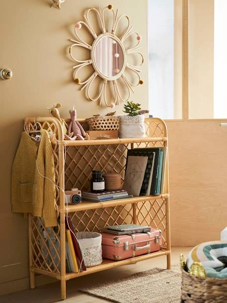 Etagère Bibliothèque Rotin 3 Niveaux Eden Naturel - Vertbaudet 5 Etagère Bibliothèque Rotin 3 Niveaux Eden Naturel - Vertbaudet – Image 4