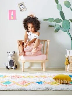 Fauteuil Rétro Rose - Vertbaudet -Mobilier Bébé Soldes fauteuil retro 2