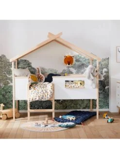 Mobilier Bébé Soldes 21 Lit Cabane Enfant Robinson Blanc - Vertbaudet
