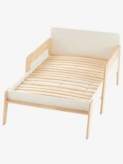 Lit Enfant évolutif 3 Tailles LIGNE RETRO Blanc Mate - Vertbaudet -Mobilier Bébé Soldes lit enfant evolutif 3 tailles ligne retro 2