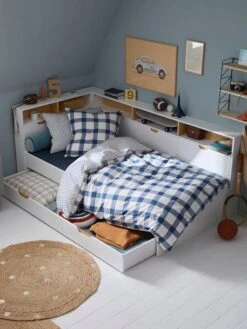 Lit Enfant Multi Rangements TRÉSOR Blanc - Vertbaudet 13 Lit Enfant Multi Rangements TRÉSOR Blanc - Vertbaudet -Mobilier Bébé Soldes lit enfant multi rangements tresor 5