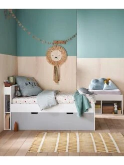 Lit évolutif LIGNE PASSE-PASSE Blanc - Vertbaudet 11 Lit évolutif LIGNE PASSE-PASSE Blanc - Vertbaudet -Mobilier Bébé Soldes lit evolutif ligne passe passe 4