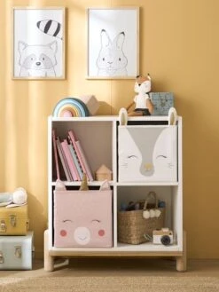 Lot De 2 Bacs De Rangement Magic Licorne Rose + Blanc - Vertbaudet -Mobilier Bébé Soldes lot de 2 bacs de rangement magic licorne 3