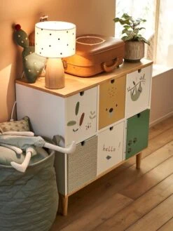 Meuble 6 Bacs Jungle Blanc - Vertbaudet 11 Meuble 6 Bacs Jungle Blanc - Vertbaudet -Mobilier Bébé Soldes meuble 6 bacs jungle 3