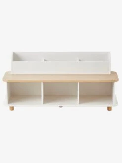 Meuble à Chaussures LIGNE PTILOU Blanc/bois - Vertbaudet 8 Meuble à Chaussures LIGNE PTILOU Blanc/bois - Vertbaudet -Mobilier Bébé Soldes meuble a chaussures ligne ptilou 2