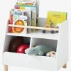 Meuble De Rangement Mixte étagère + Bacs LIGNE PTILOU Blanc/bois - Vertbaudet -Mobilier Bébé Soldes meuble de rangement mixte etagere bacs ligne ptilou