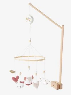 Mobile Musical GRENIER Rose - Vertbaudet -Mobilier Bébé Soldes mobile musical grenier 5