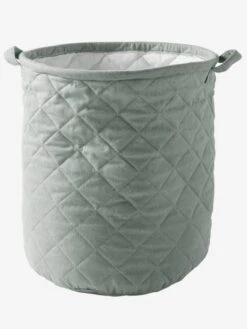 Panier Matelassé Guimauve Jaune Moutarde - Vertbaudet -Mobilier Bébé Soldes panier matelasse guimauve 3