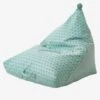Pouf Poire Palmettes Vert - Vertbaudet 1 Pouf Poire Palmettes Vert - Vertbaudet -Mobilier Bébé Soldes pouf poire palmettes