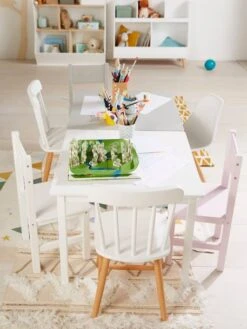 Table De Jeu Enfant LIGNE SIRIUS Blanc - Vertbaudet -Mobilier Bébé Soldes table de jeu enfant ligne sirius 3