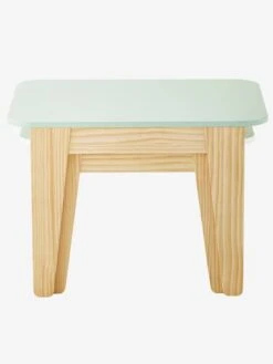 Tables Gigognes Gris Vert/bois + Blanc/bois - Vertbaudet -Mobilier Bébé Soldes tables gigognes 4