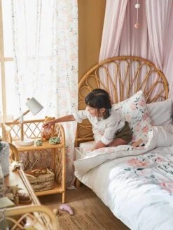 Tête De Lit Rotin Enfant Fleur Naturel - Vertbaudet -Mobilier Bébé Soldes tete de lit rotin enfant fleur 4